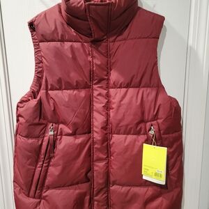 All in Motion Red Puffer Vest